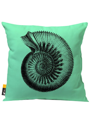 Ammonite Outdoor Throw Pillow