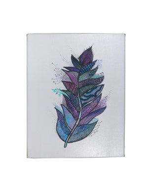 Violet Feather Gallery Art Canvas