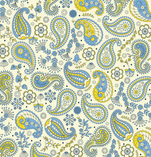 Indie Paisley Shower Curtain