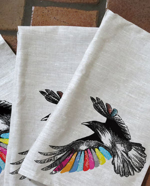 The Crow's WIng Tea Towels