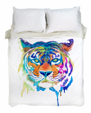 Tiger Enchantment Duvet Cover