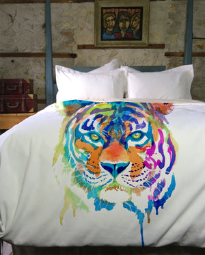 Tiger Enchantment Duvet Cover