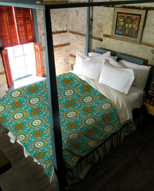 Bohemian Lotus Duvet Cover