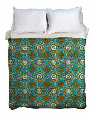 Bohemian Lotus Duvet Cover