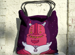 Commander Skull Tote