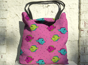 The Fish Tank Pink Tote