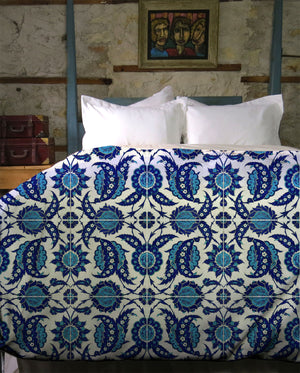 Delphinium Duvet Cover