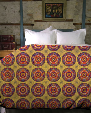 Boho Sandalwood Duvet Cover