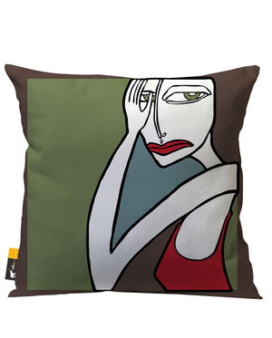 Hazel Mazel Outdoor Throw Pillow