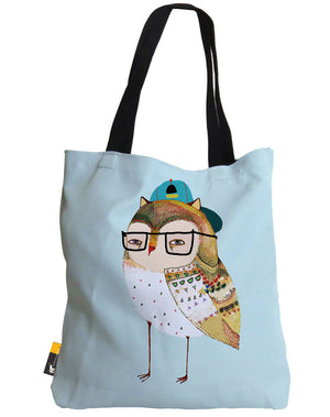 Hipster Owl Tote