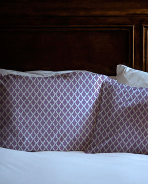 Imperial Lavender Shams