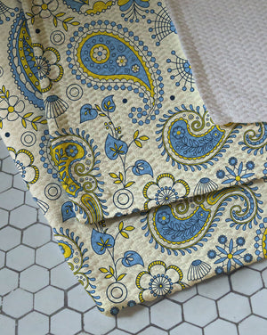 Indie Paisley Woven Bath Rug