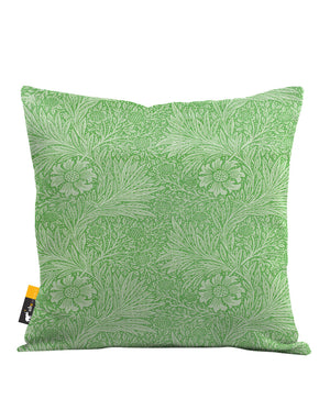 Jade Blossom Throw Pillow