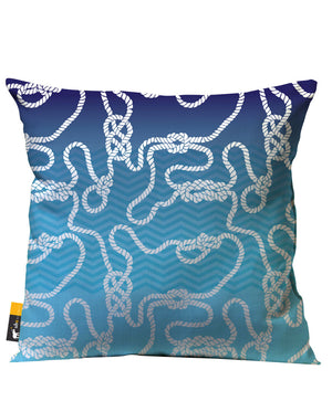 Dread Knot Outdoor Throw Pillow