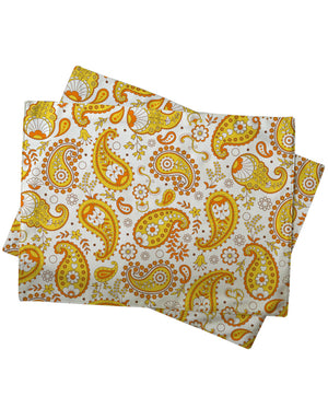 Pumpkin Paisley Placemat