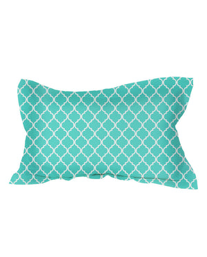 Teal Moroccan Shams