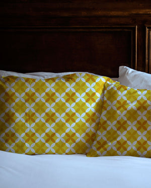 Retro Marigold Shams
