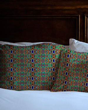 Boho Jacaranda Shams