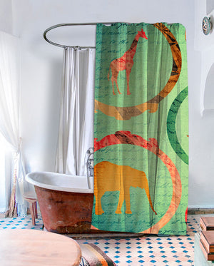 Africa Shower Curtain