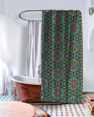 Boho Cypress Shower Curtain