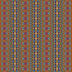 Boho Cameroon Shower Curtain