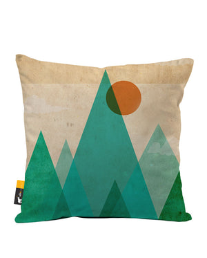 Try Angle Faux Suede Throw Pillow