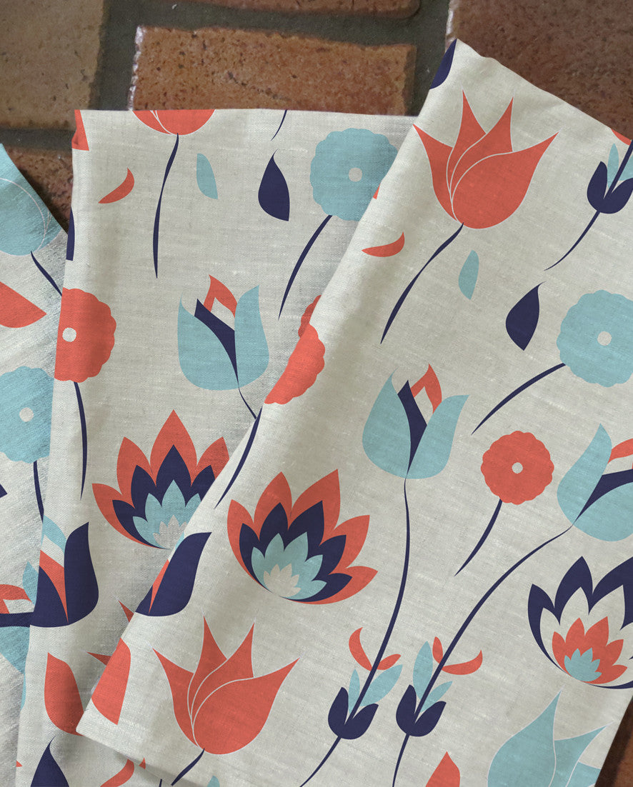 Vintage Cocktail Tea Towels